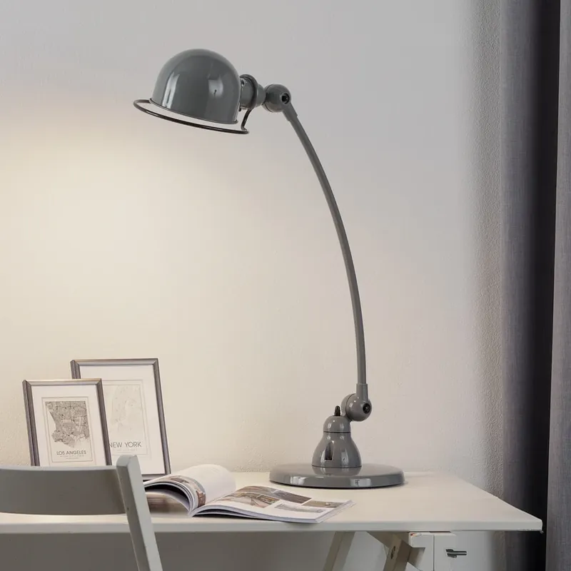 Beperkt Aanbod Jieldé Loft C6000 tafellamp, gebogen, grijs