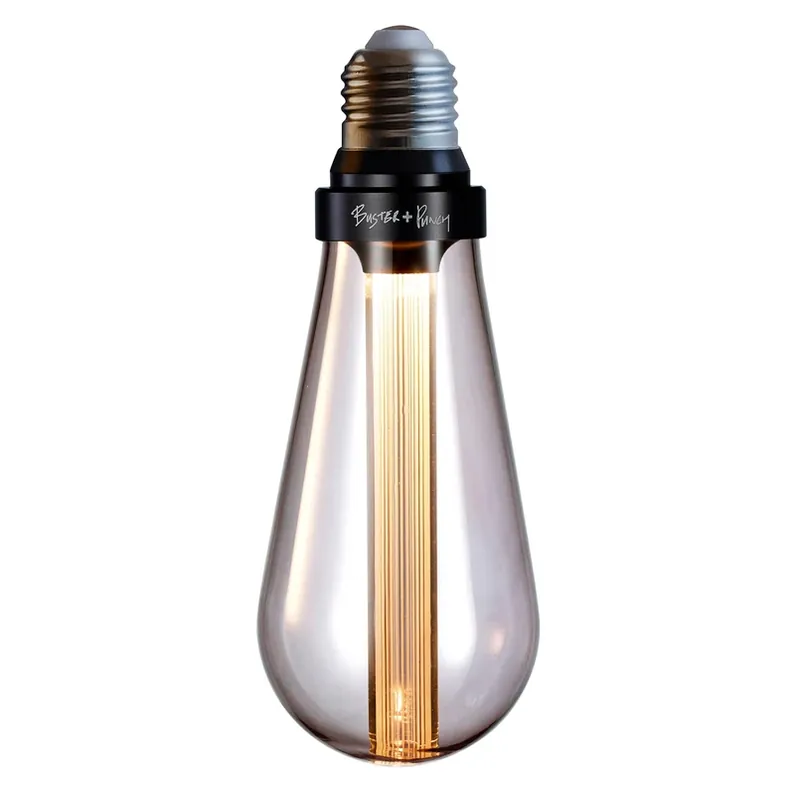 Aanbieding Buster + Punch LED lamp E27 2W dimbaar smoked