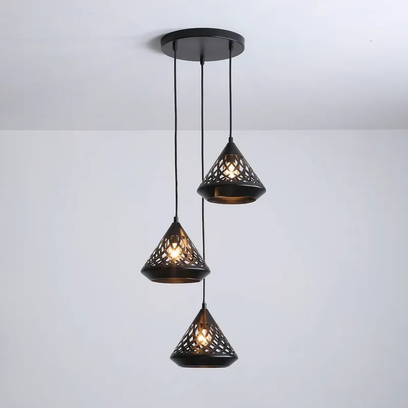 Aluminor Cone hanglamp, 3-lamps Superprijs