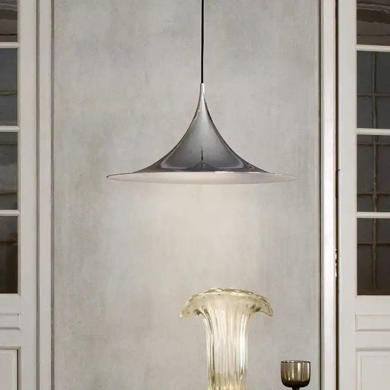Gubi Semi hanglamp, Ø 60 cm, chroom Beste Prijs