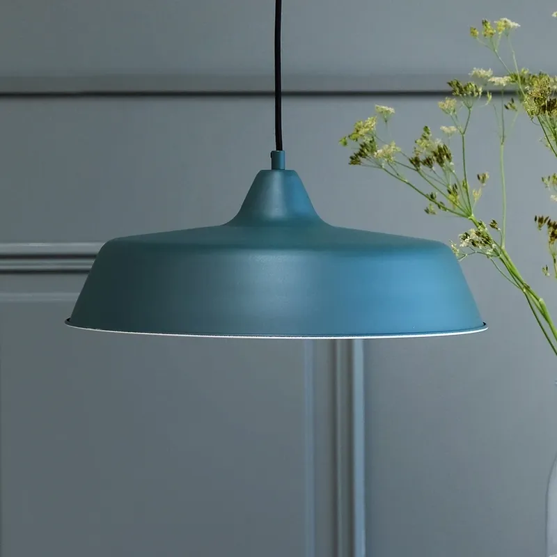 Beperkt Aanbod Dyberg Larsen Raw hanglamp, donkergroen