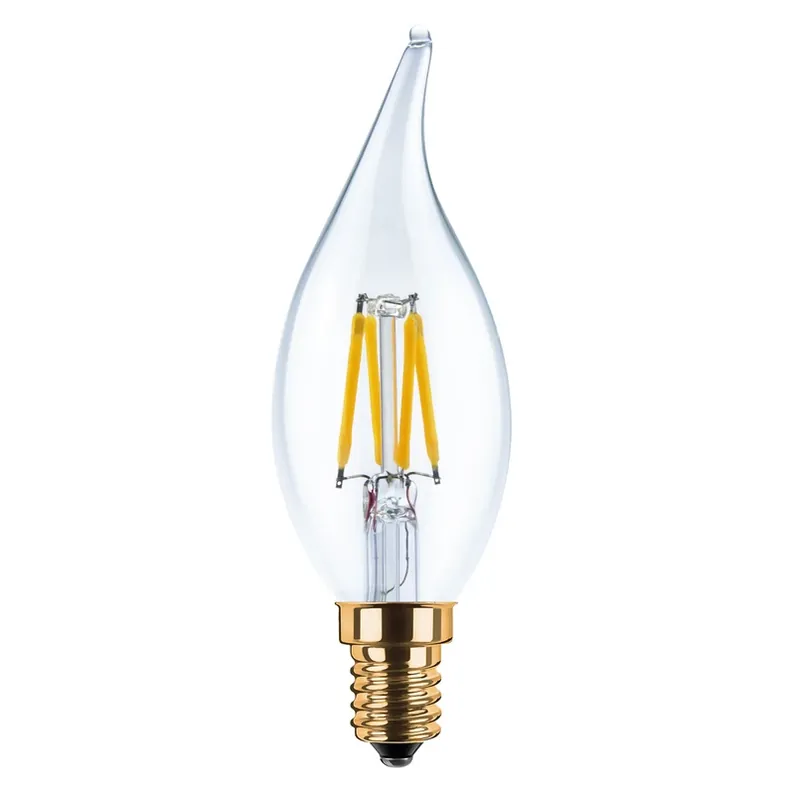 Weekendaanbieding SEGULA LED kaars windstoot E14 3W 2.200K filament