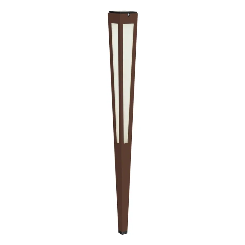 LED zonne-energiefakkel Tinka sensor 120 cm corten Bestseller