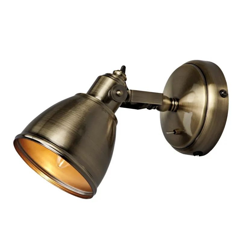 Uitverkoop Wandlamp Fjällbacka met antieke afwerking