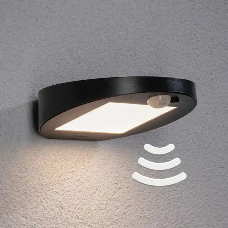 Betrouwbaar Paulmann LED-zonne-buitenwandlamp Ryse, antraciet