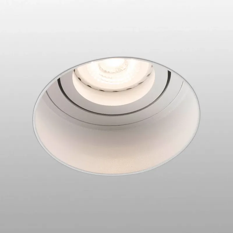 Flitsaanbieding Inbouwspot Hyde, 1-lamp, rond, draaibaar, wit