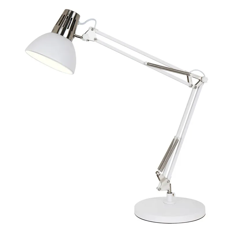 Aluminor Calypsa bureaulamp, wit Finale Uitverkoop