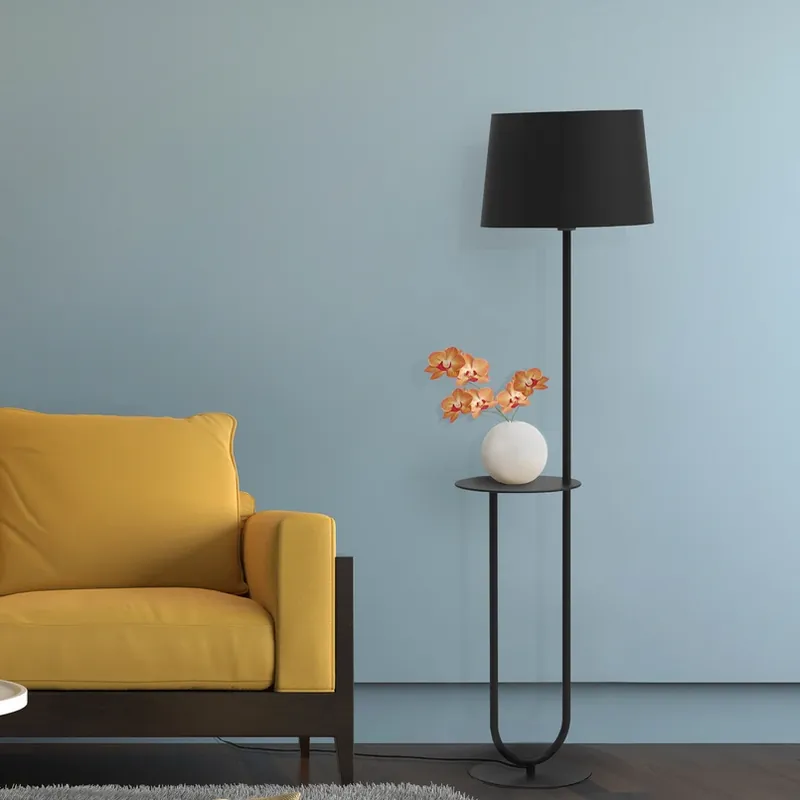 Aluminor Duo vloerlamp met legtafel Express Levering