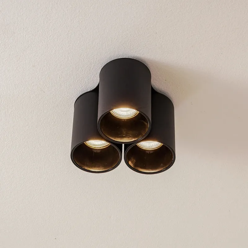 Dagaanbieding Plafondlamp Eye Tone III, zwart