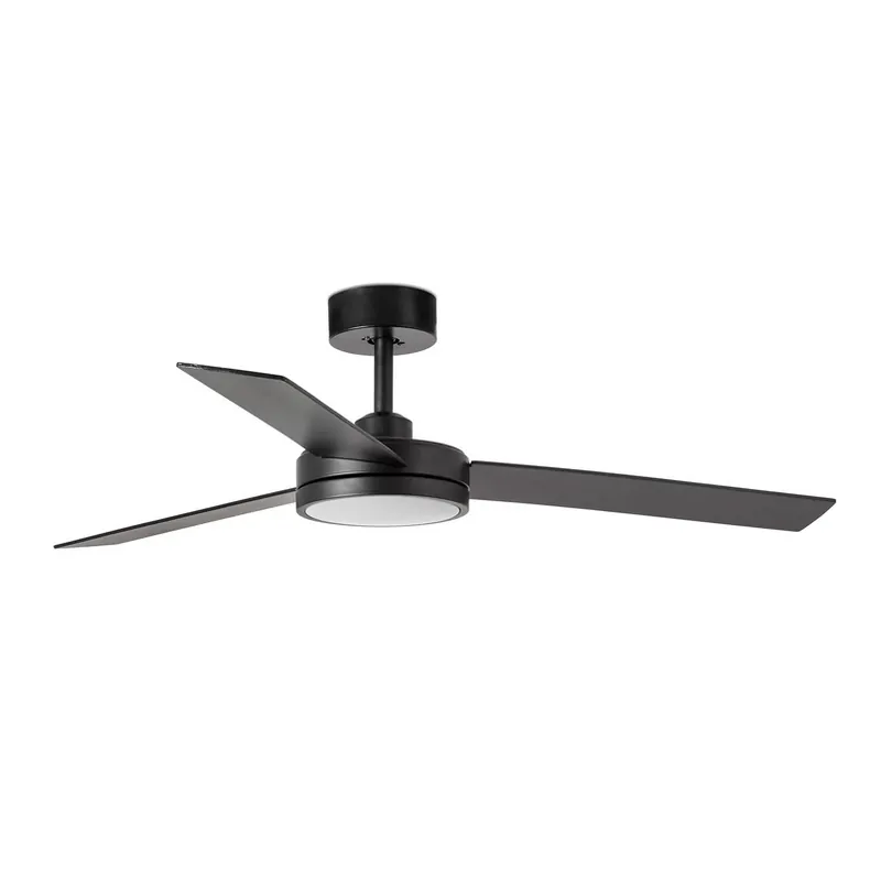 Actieprijs LED plafondventilator Barth met lamp, zwart