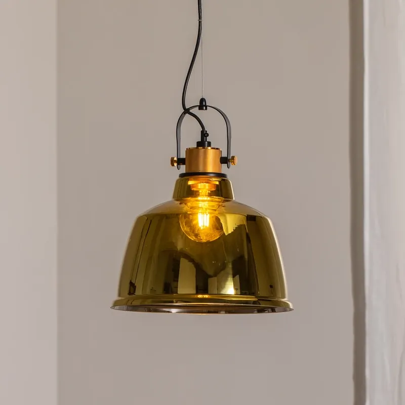 Hanglamp Amalfi, goud, Ø 30 cm Laatste Versie