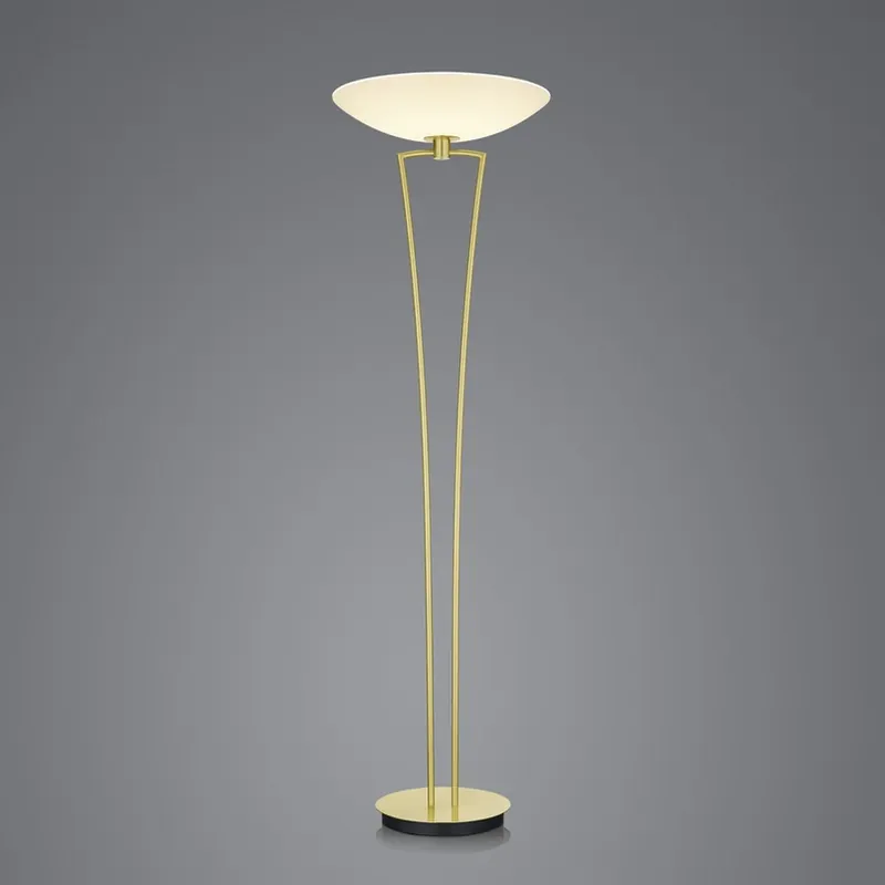 BANKAMP Lady LED uplighter vloerlamp, ZigBee, messing Hete Deal