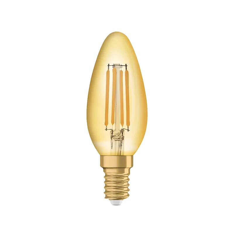 Hoge Kwaliteit Radium LED Essence sfeer E14 4W kaars goud