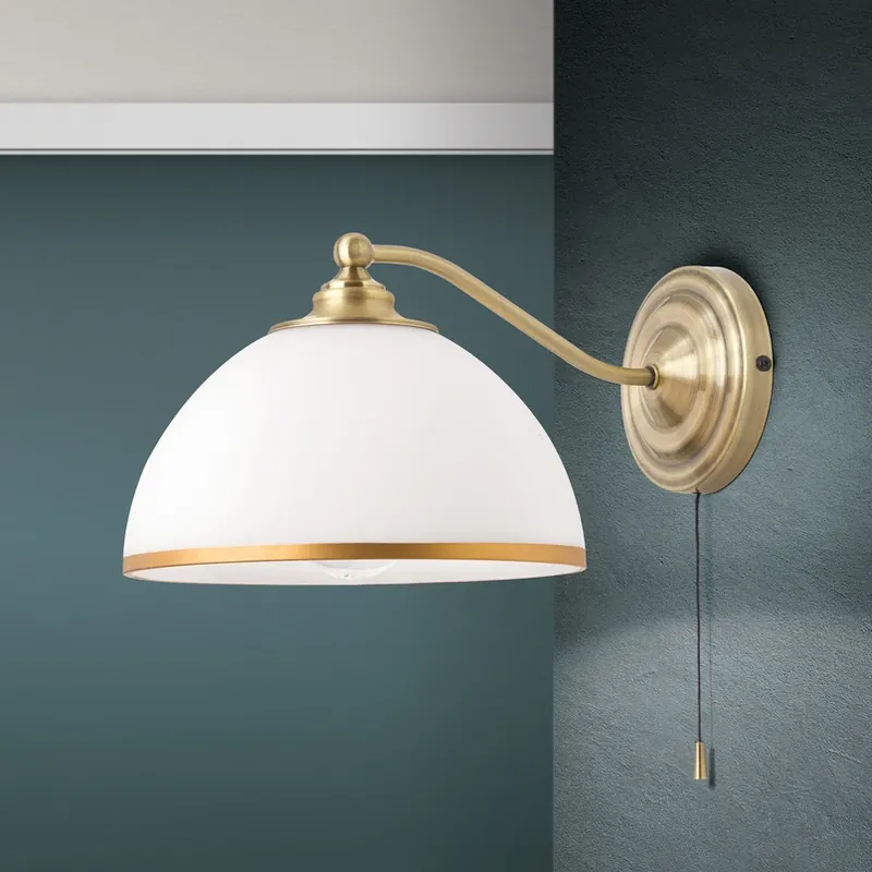 Weekendaanbieding Wandlamp Old Lamp met trekschakelaar