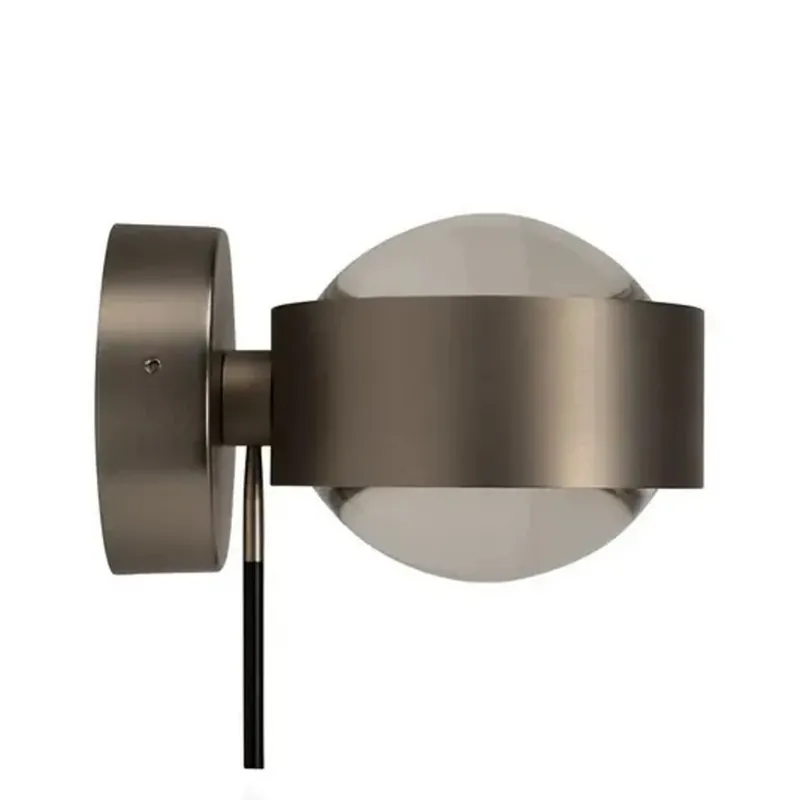 Aanbieding Puk Wandlamp Mini Plus, chroom, glas, draaibaar