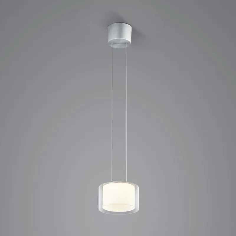BANKAMP Grand Clear LED hanglamp, 1-lamp, Ø 20 cm Meest Verkocht