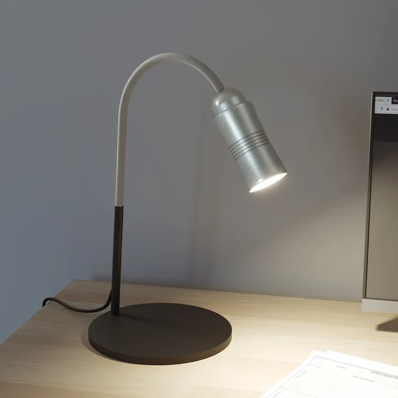 Beperkte Voorraad Neo! Table LED tafellamp dimbaar alu/zilver