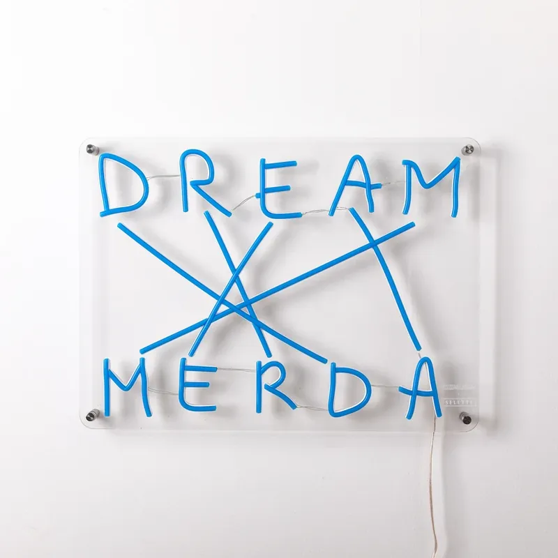 Exclusieve Aanbieding LED decoratie-wandlamp Dream-Merda, blauw