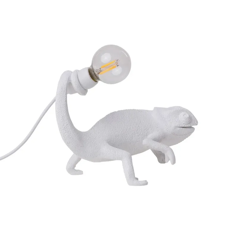 Bestel Nu SELETTI LED-decoratieve lamp Chameleon Lamp Stil, wit, USB
