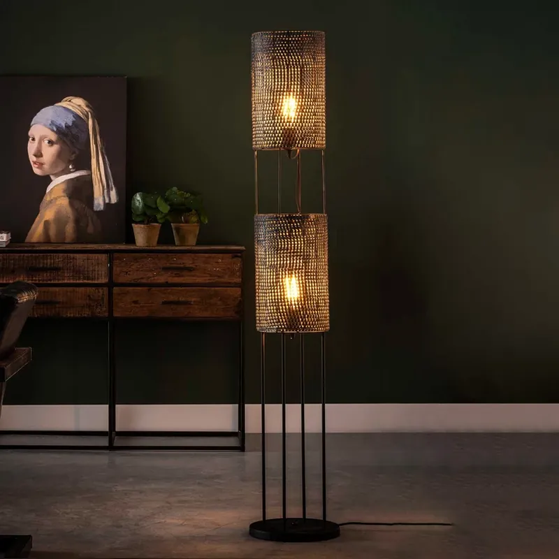 Alleen Vandaag Vloerlamp Luzien, hoogte 150 cm, 2-lamps
