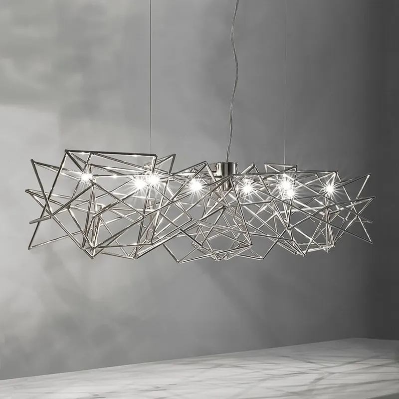 Terzani Etoile hanglamp lang 8-lamps Gratis Retour