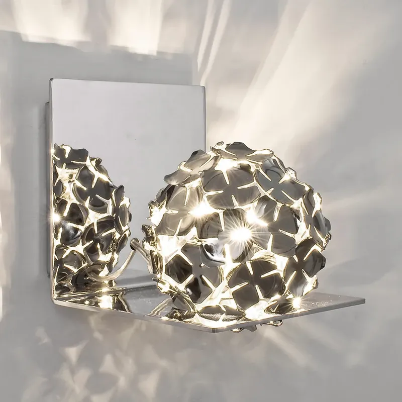 Populair Terzani ORTENZIA - Wandlamp met bloemendecoratie