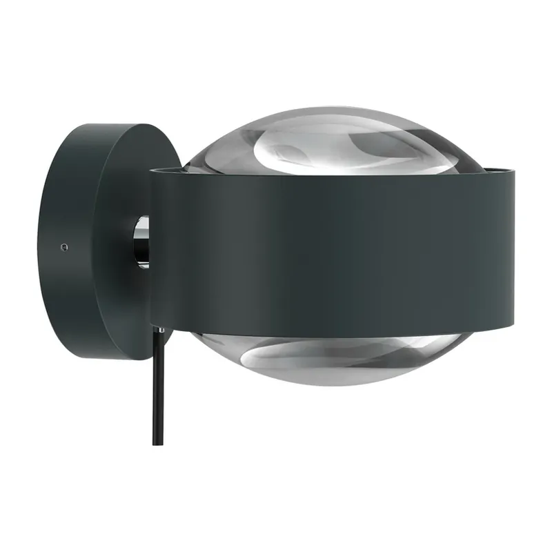 Alleen Vandaag Puk Maxx Wall+, G9, heldere glazen, antraciet/chroom