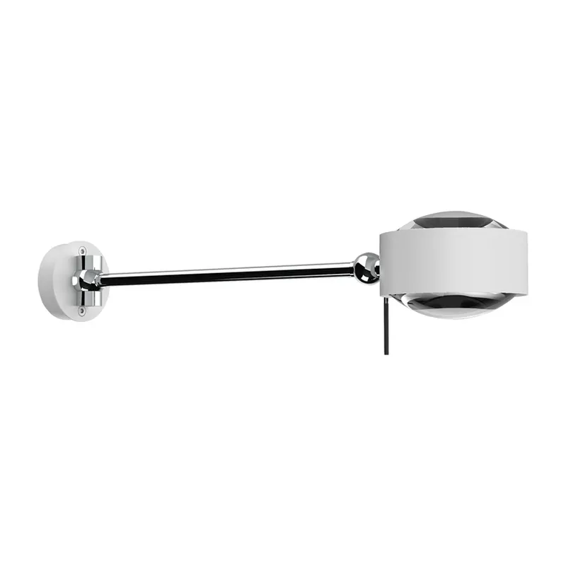 Actieprijs Puk Maxx Hotel G9, 30cm, heldere glazen, mat wit