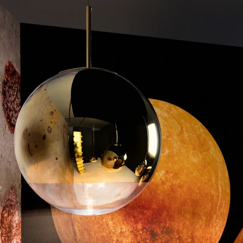 Tom Dixon Mirror Ball LED hanglamp Ø 25 cm goud Tijdelijk Beschikbaar