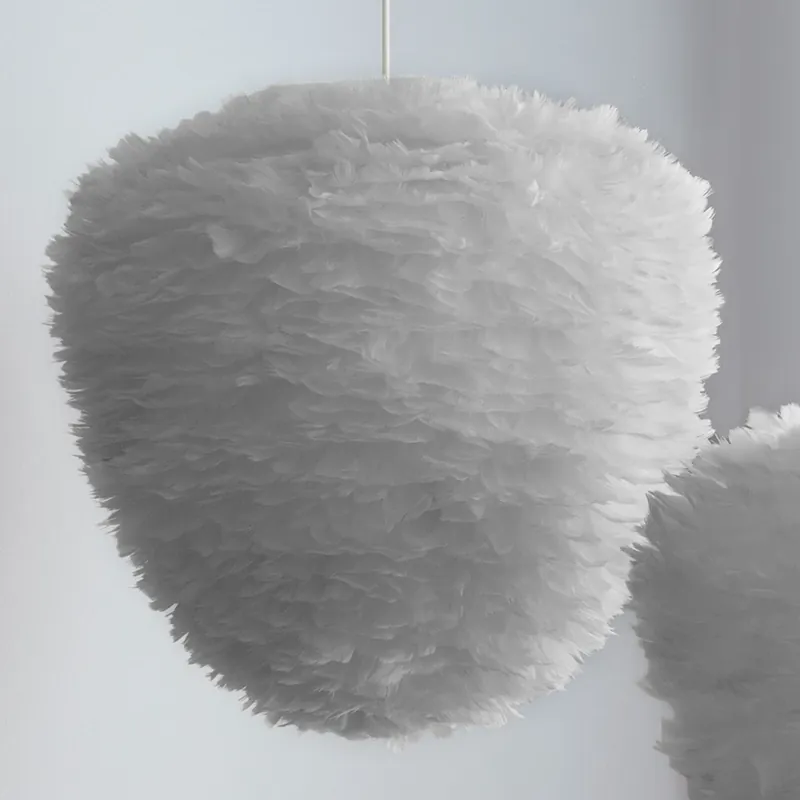 Koop Online UMAGE Eos Evia medium hanglamp lichtgrijs/wit