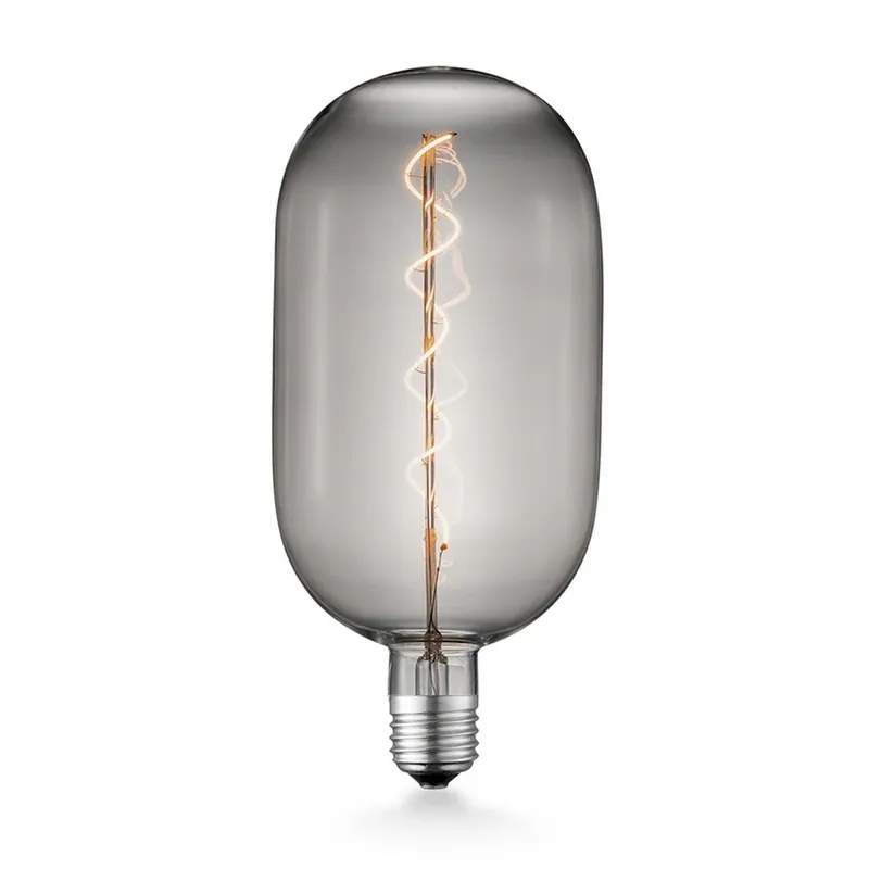 Dagaanbieding Lucande LED lamp E27 T140 4W 1.800K dimbaar smoke