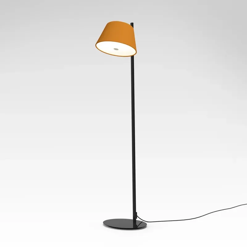 MARSET Tam Tam vloerlamp, 1-lamp, mat, oranje Lage Kosten