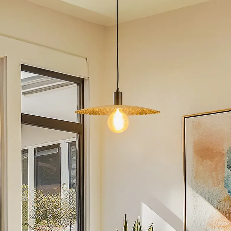 Actieprijs Hanglamp Piattino zwart/goud Ø 28 cm