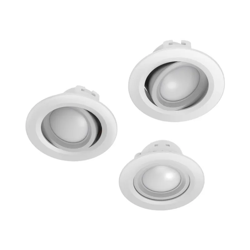 Nieuw Hama WLAN inbouwspot, app-besturing CCT per 3 wit