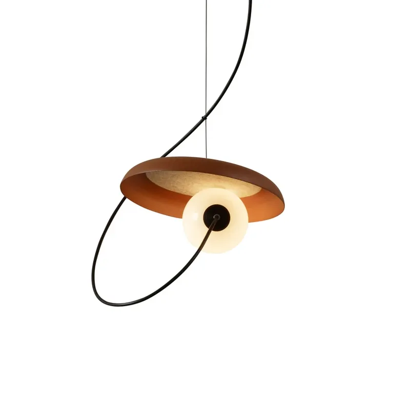 Aanbieding Milan Wire hanglamp Ø 24 cm koper metallic