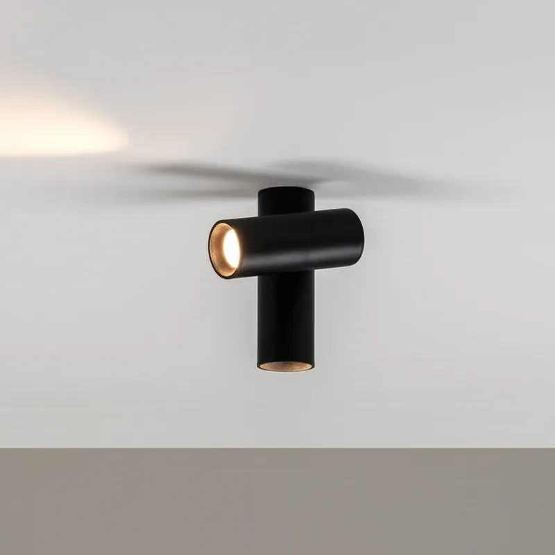 Must-Have Milan Haul LED plafondlamp 2-lamps, zwart
