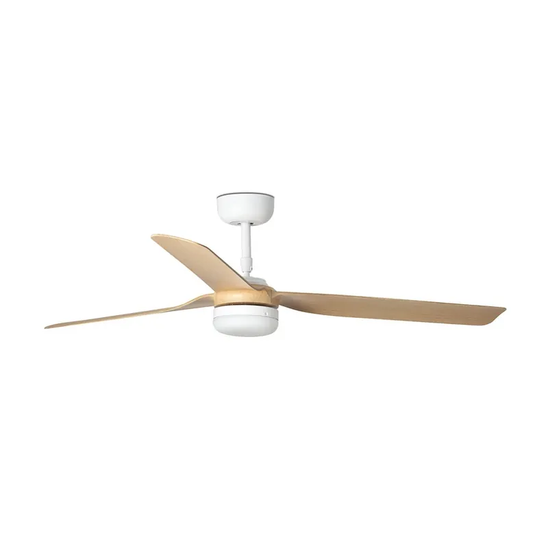 Beperkt Aanbod Plafondventilator Punt M DC LED wit/licht hout
