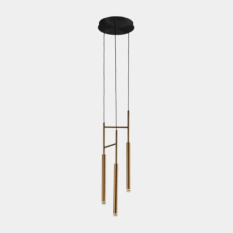 Sierlijke 3-lamps Candle LED hanglamp Fabrieksprijs