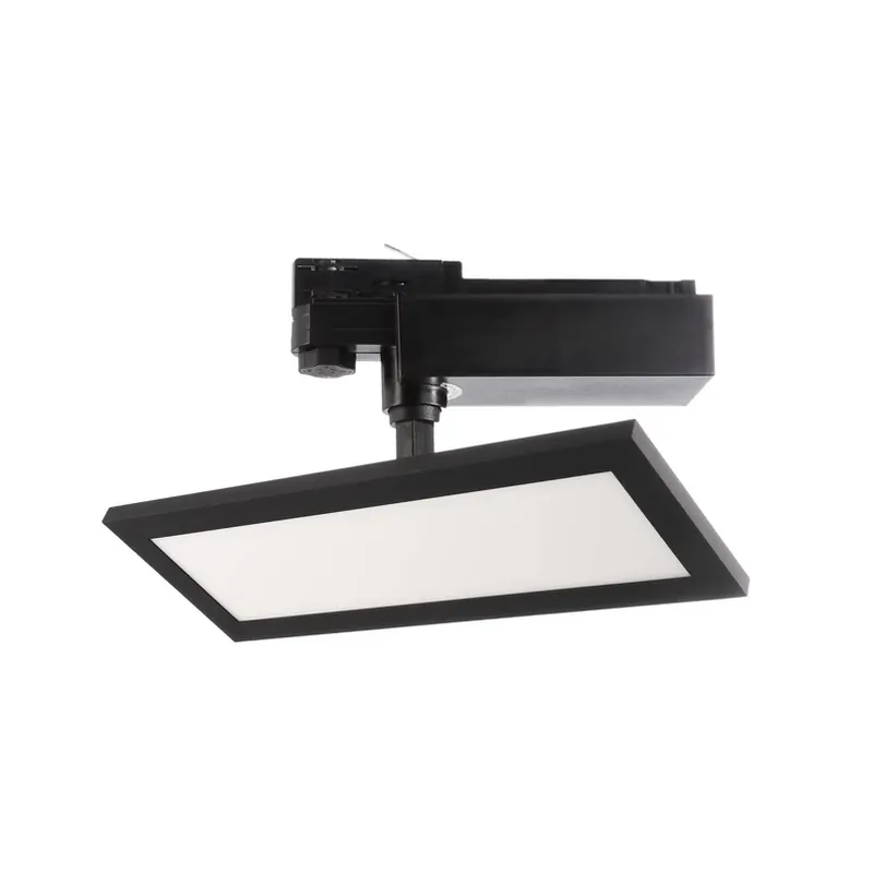 LED paneel TRACK LIGHT, zwart, 3-fasen, 3.000 K, aan/uit Laatste Kans