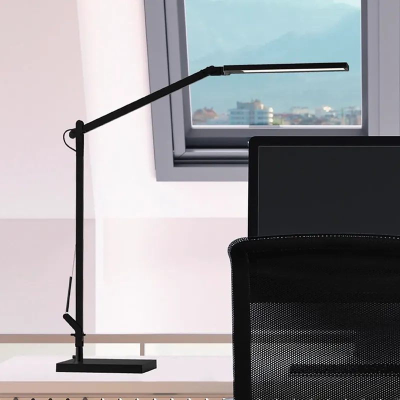Cala LED bureaulamp, CCT, dimbaar, zwart Veilige Betaling