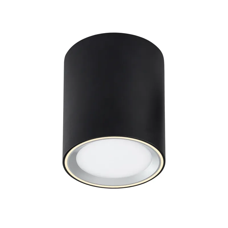 Goedkoop LED downlight Fallon long 3-step-dim zwart/staal