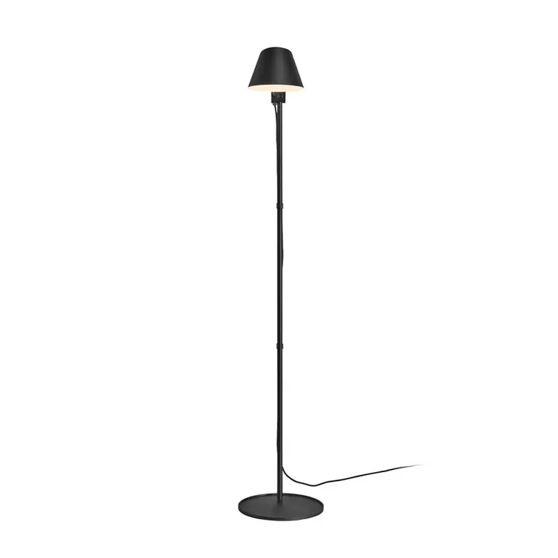 Vloerlamp Stay up + down, zwart Uitverkoop
