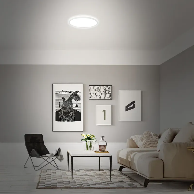 Aanbieding LED plafondlamp B smart RGBW dimbaar wit Ø 42 cm