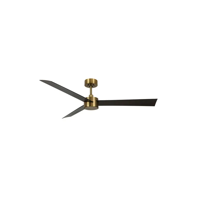 Voordeelprijs Beacon-ventilator met verlichting Climate IV messing/walnoot, stil